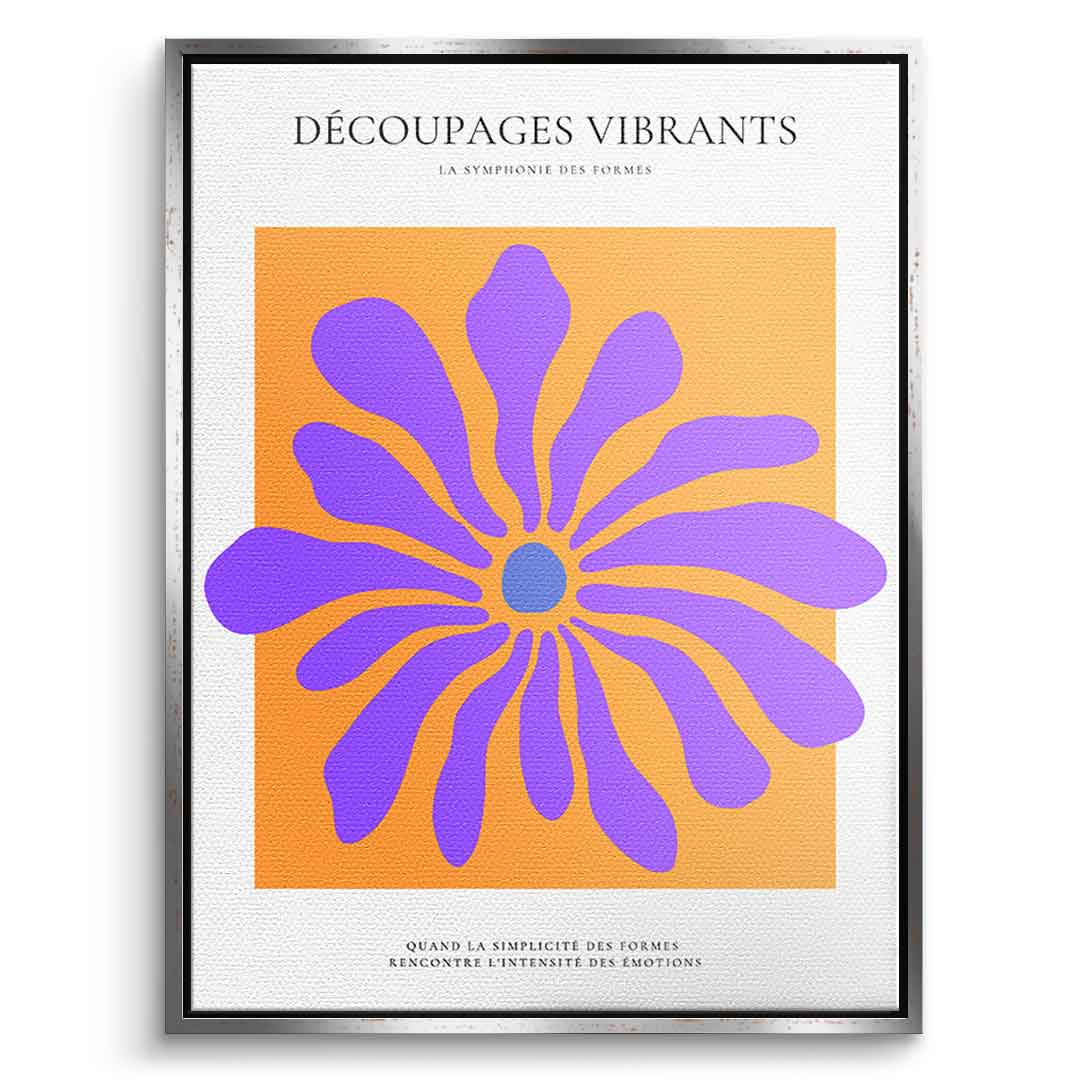 Vibrant decoupages