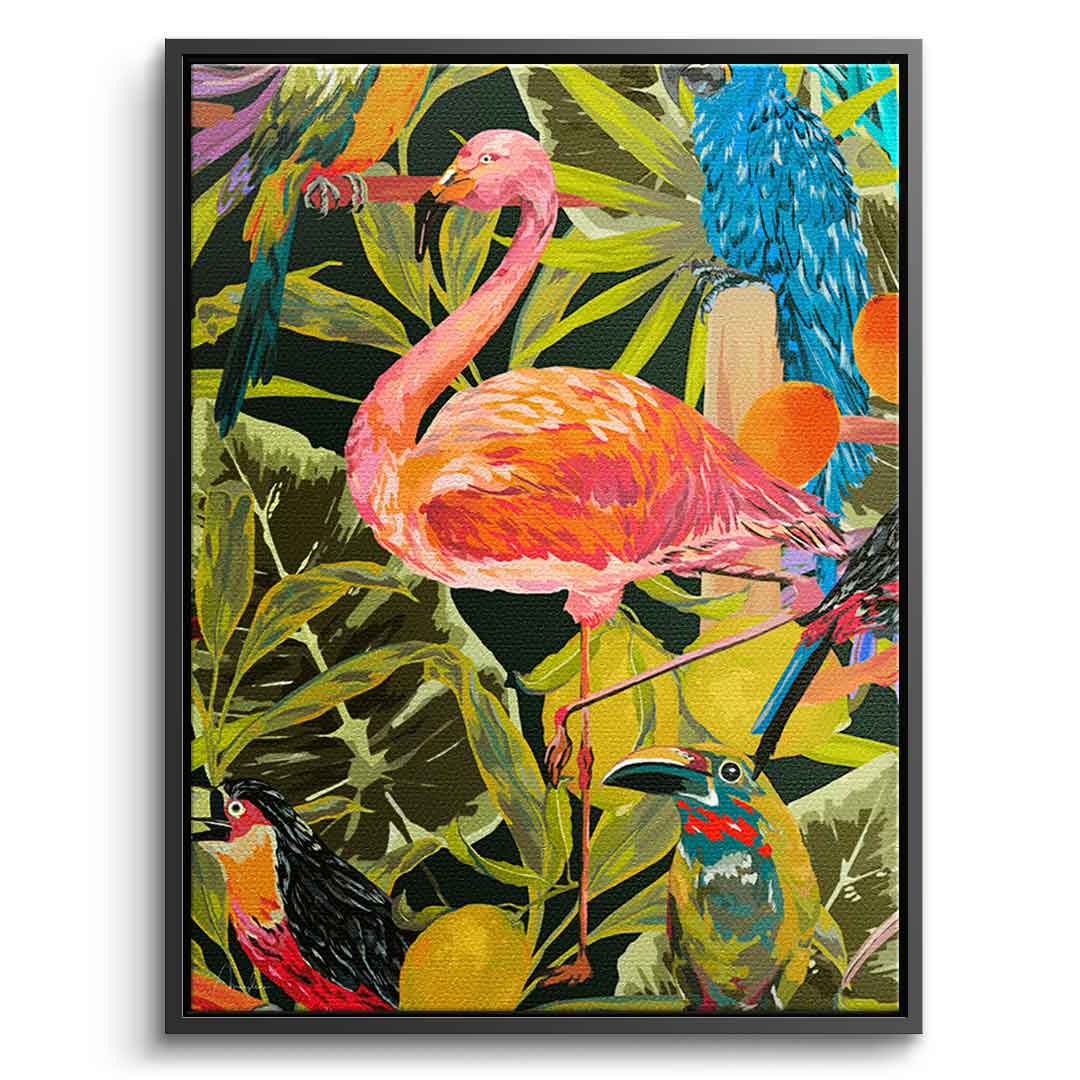 Jungle flamingo
