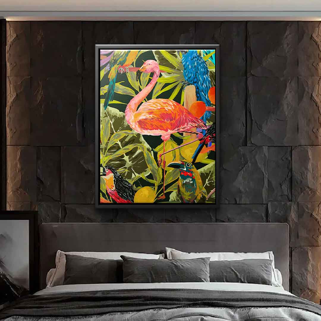 Jungle flamingo