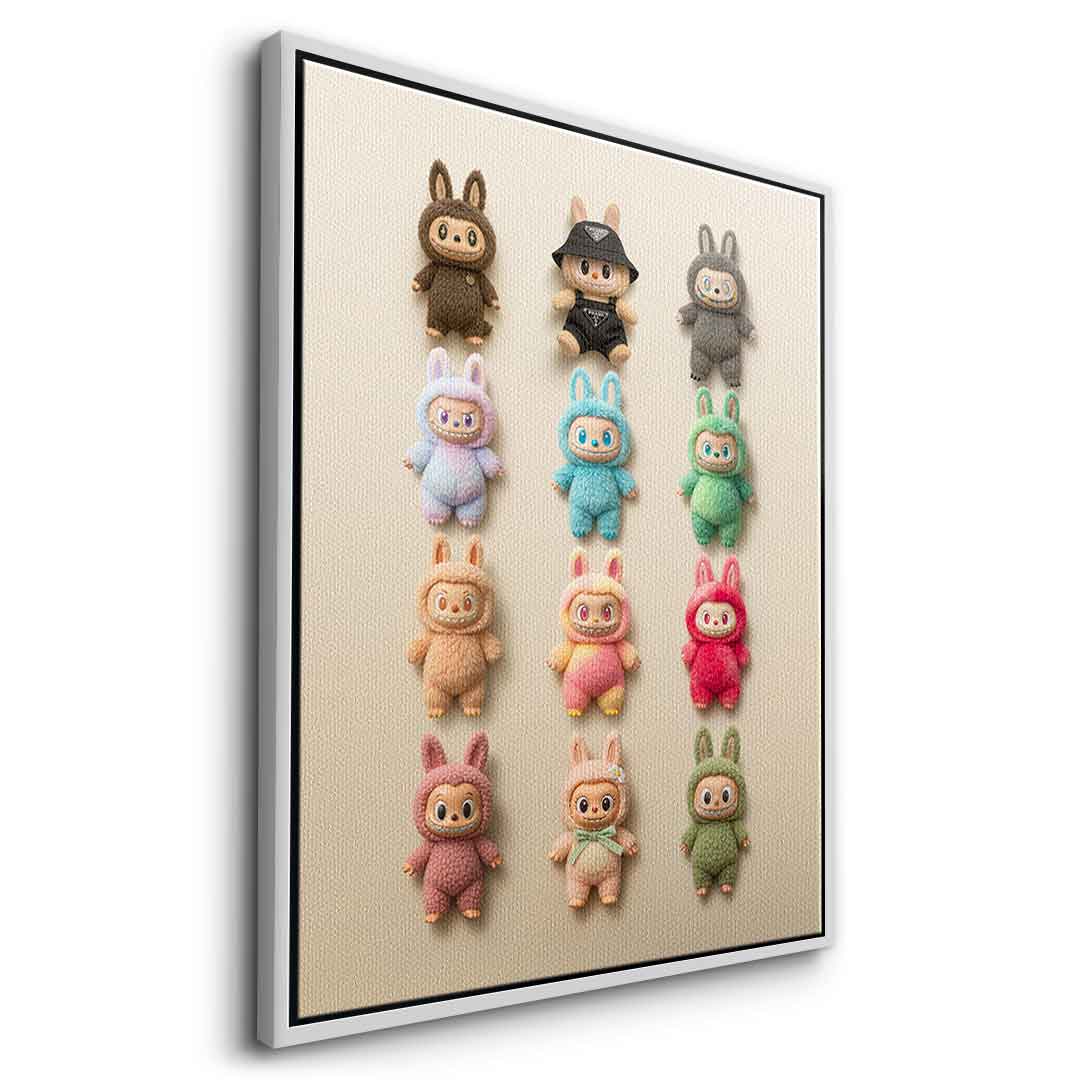 Flat Labubu Collection