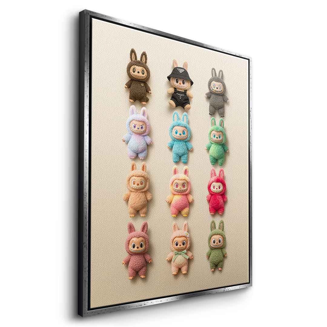 Flat Labubu Collection