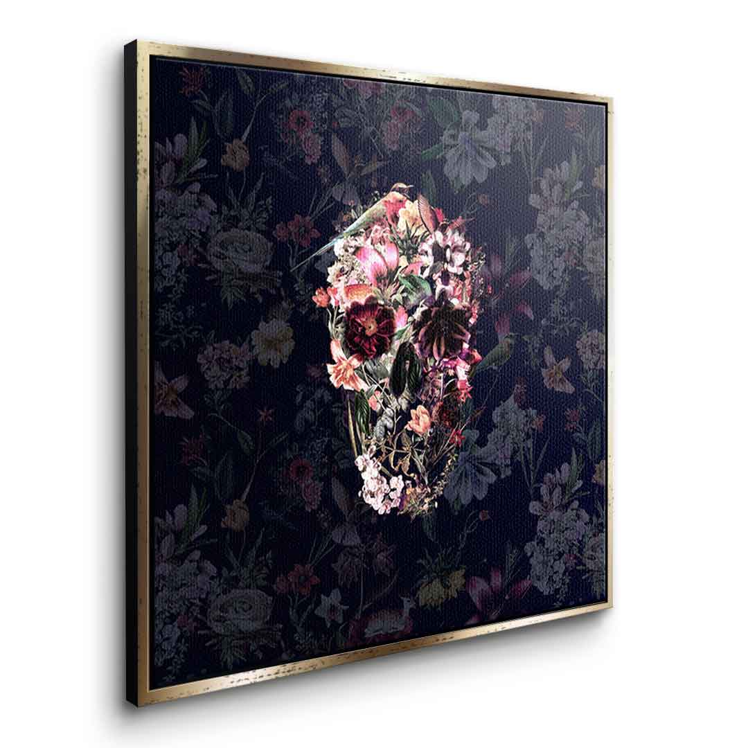 Flowers Skull