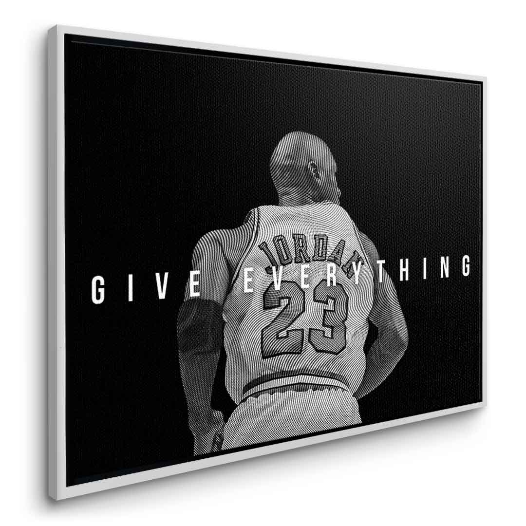 Give everything