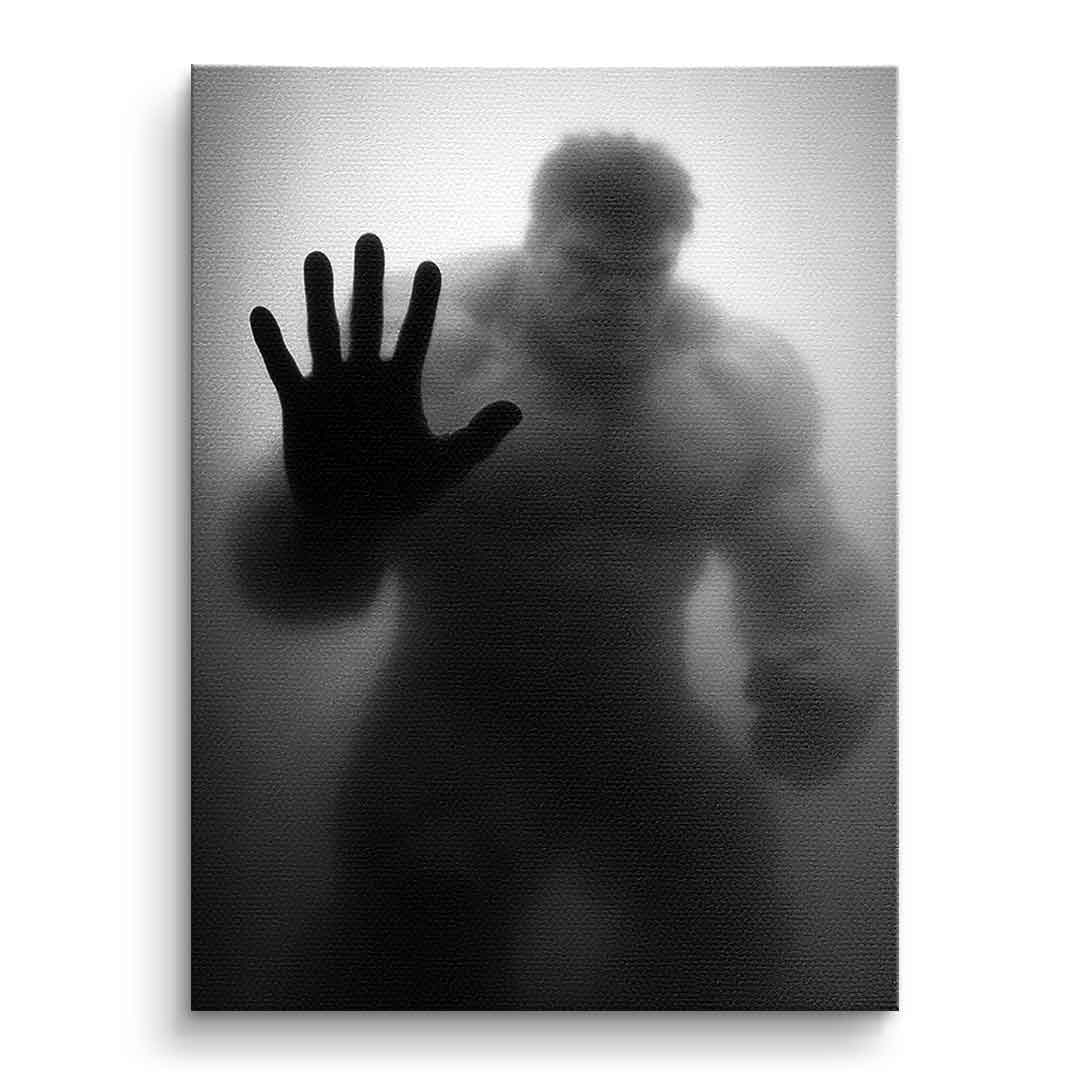 Hulk's silhouette
