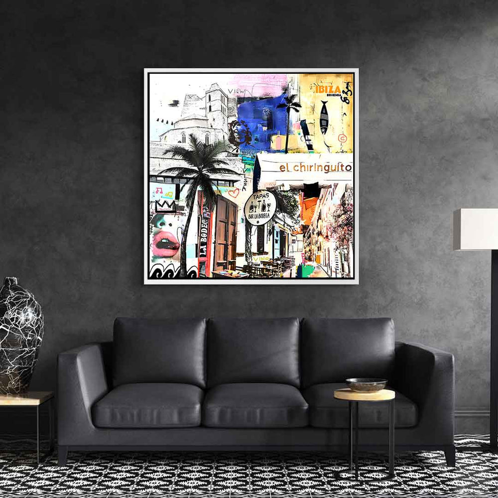 Ibiza Funk Leinwandbild – Ansicht 2