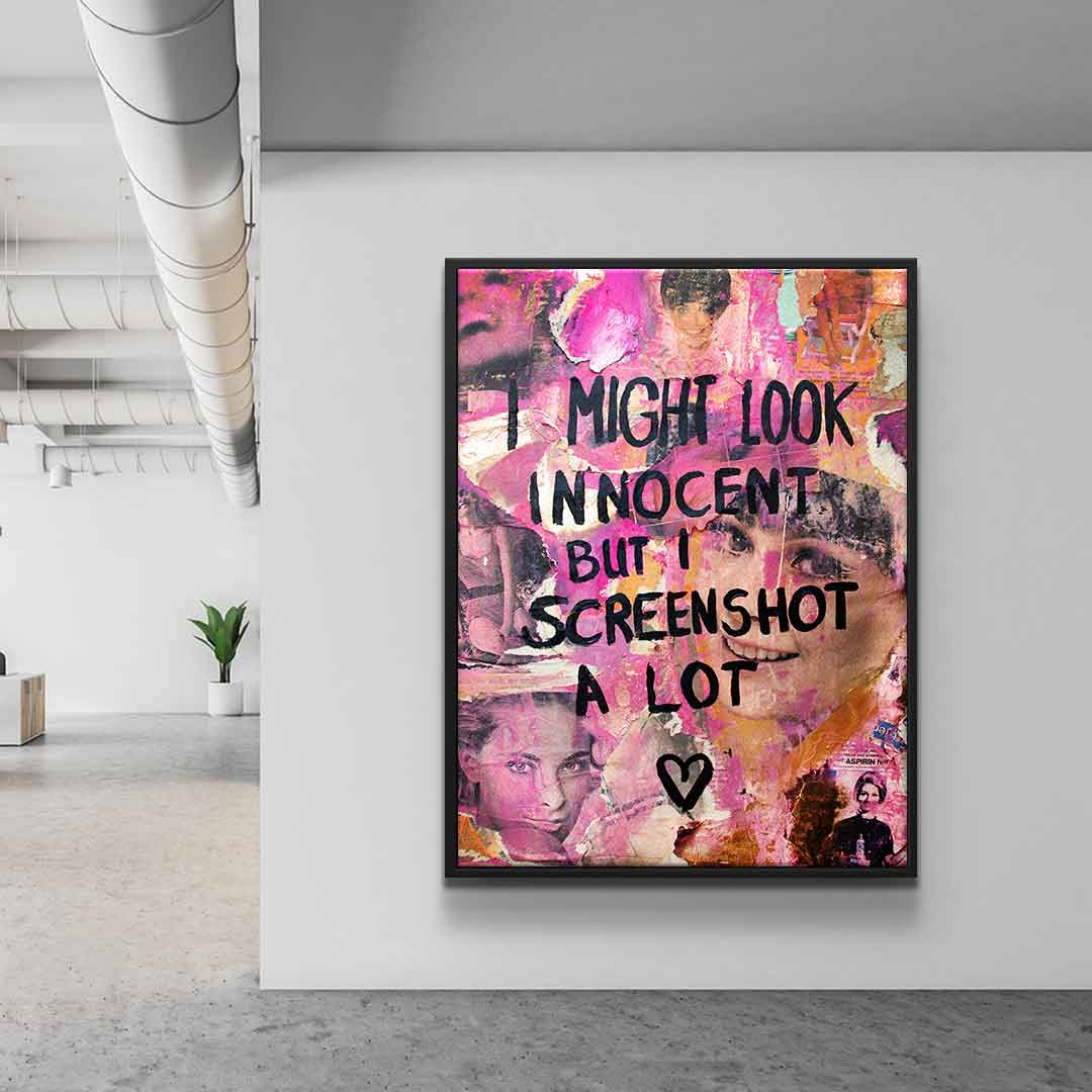 Innocent, but screenshot a lot