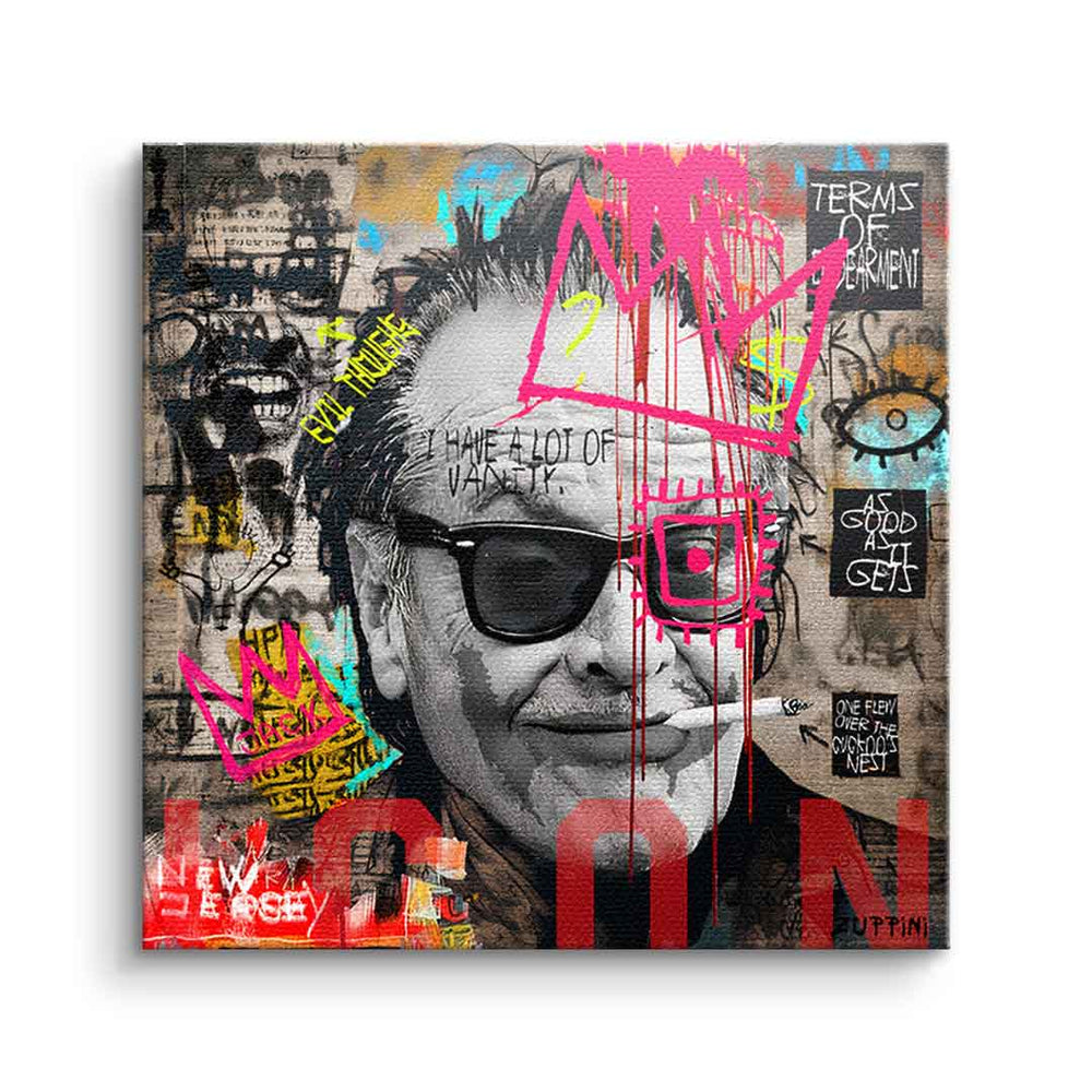 Jack als Leinwandbild – Pop Art Wandbild von DOTCOMCANVAS®