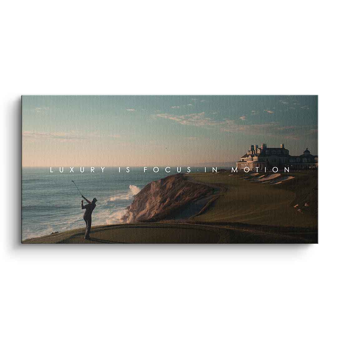 Luxury is Focus in Motion