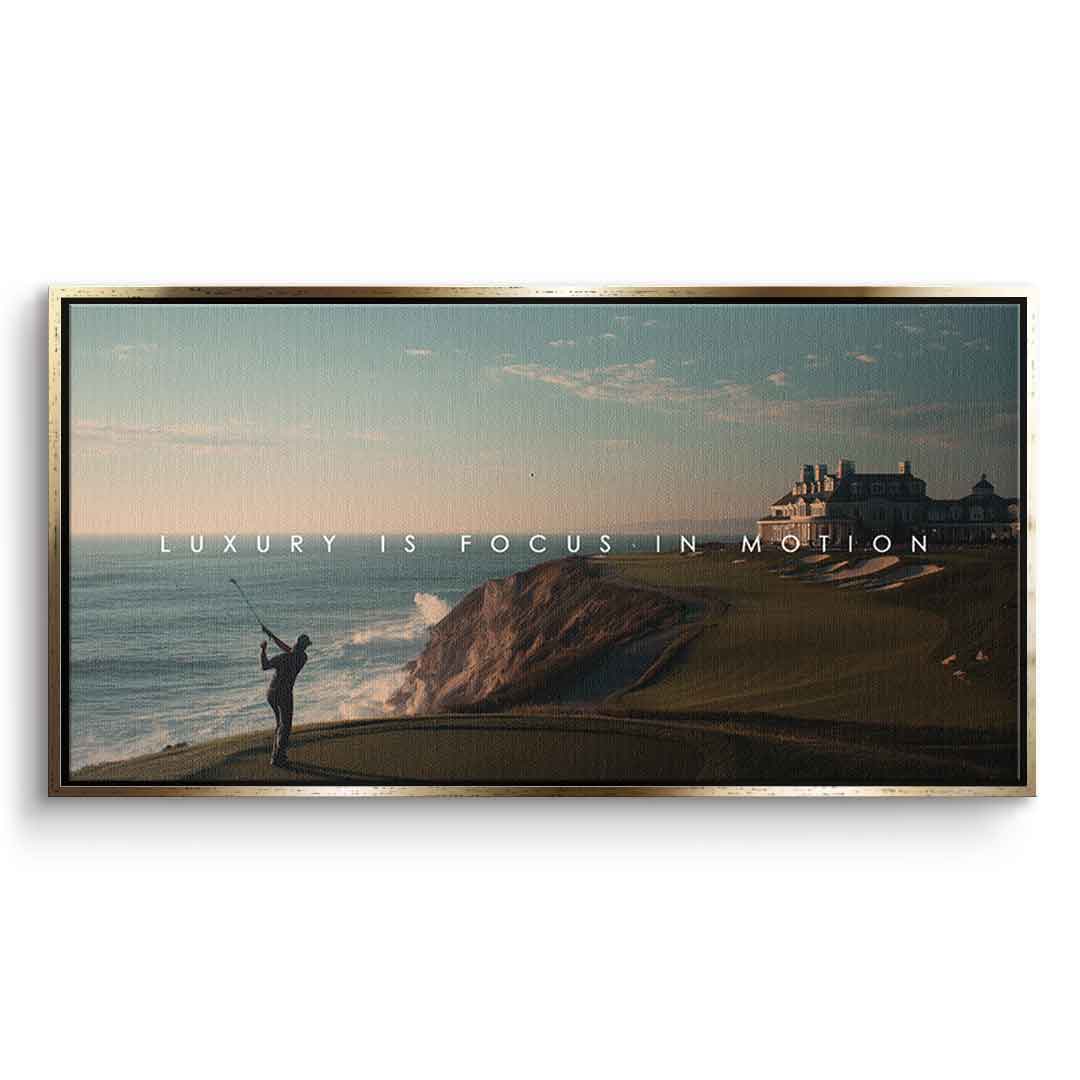 Luxury is Focus in Motion