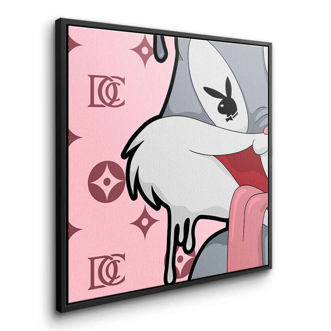 Melting Bunny - Quadrat Edition