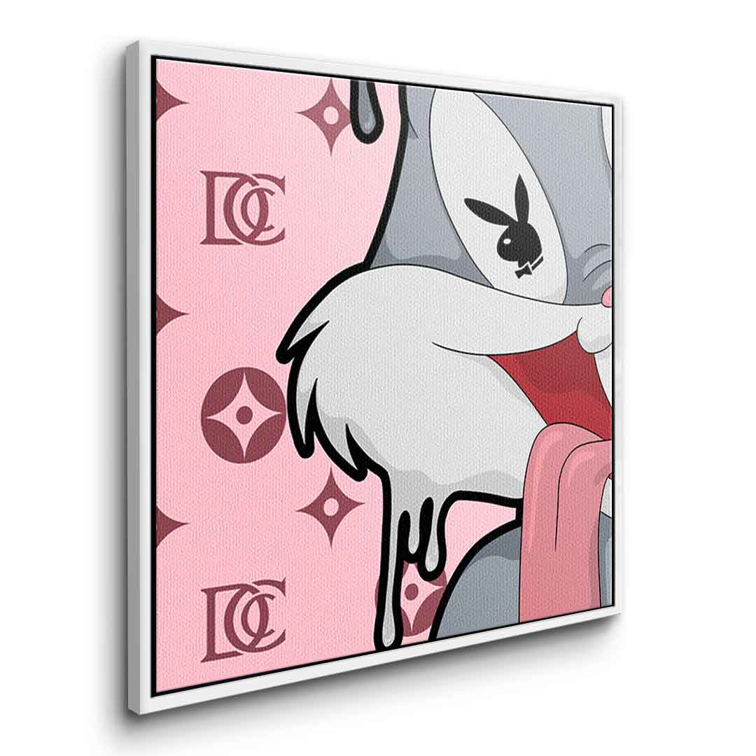 Melting Bunny - Quadrat Edition