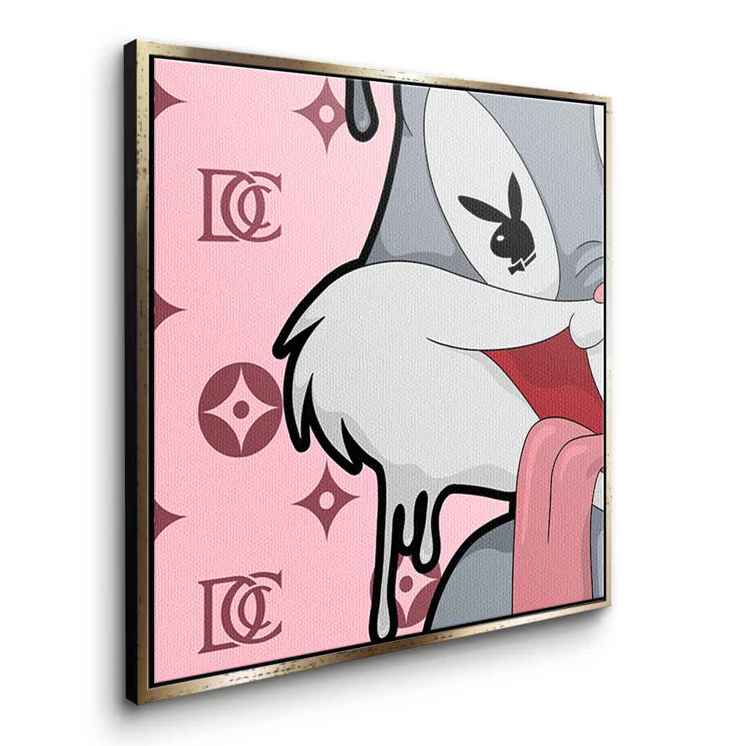 Melting Bunny - Quadrat Edition