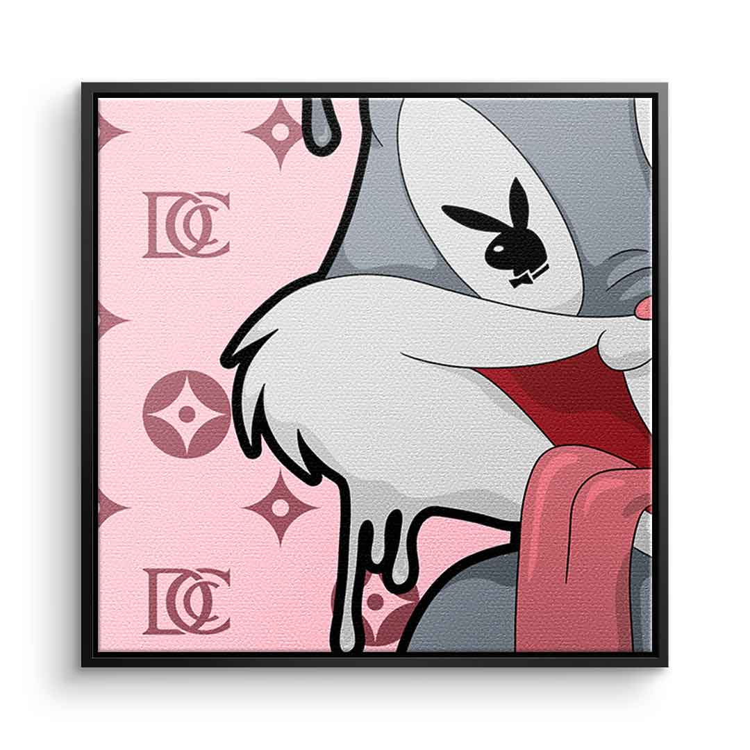 Melting Bunny - Quadrat Edition