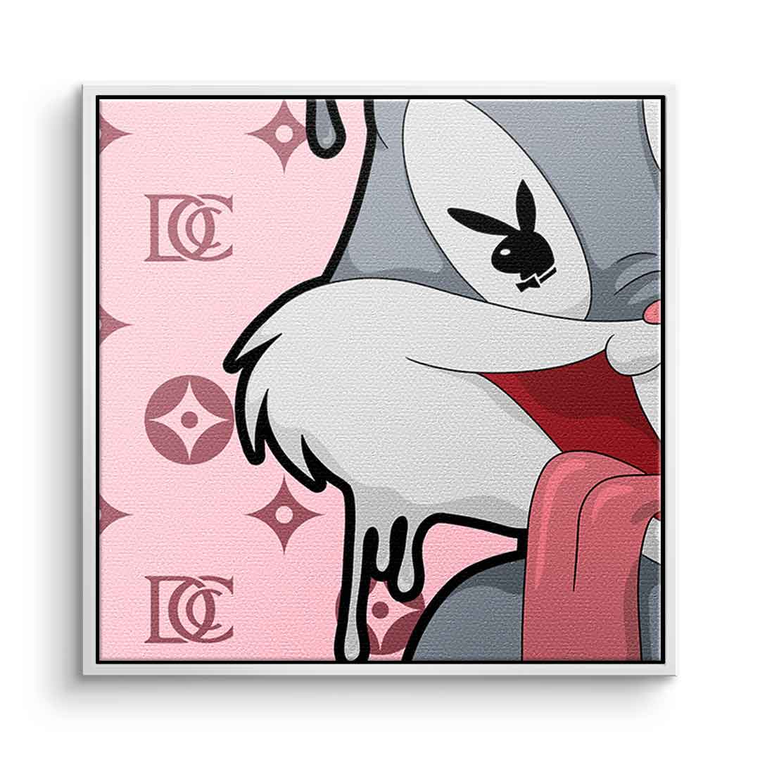 Melting Bunny - Quadrat Edition