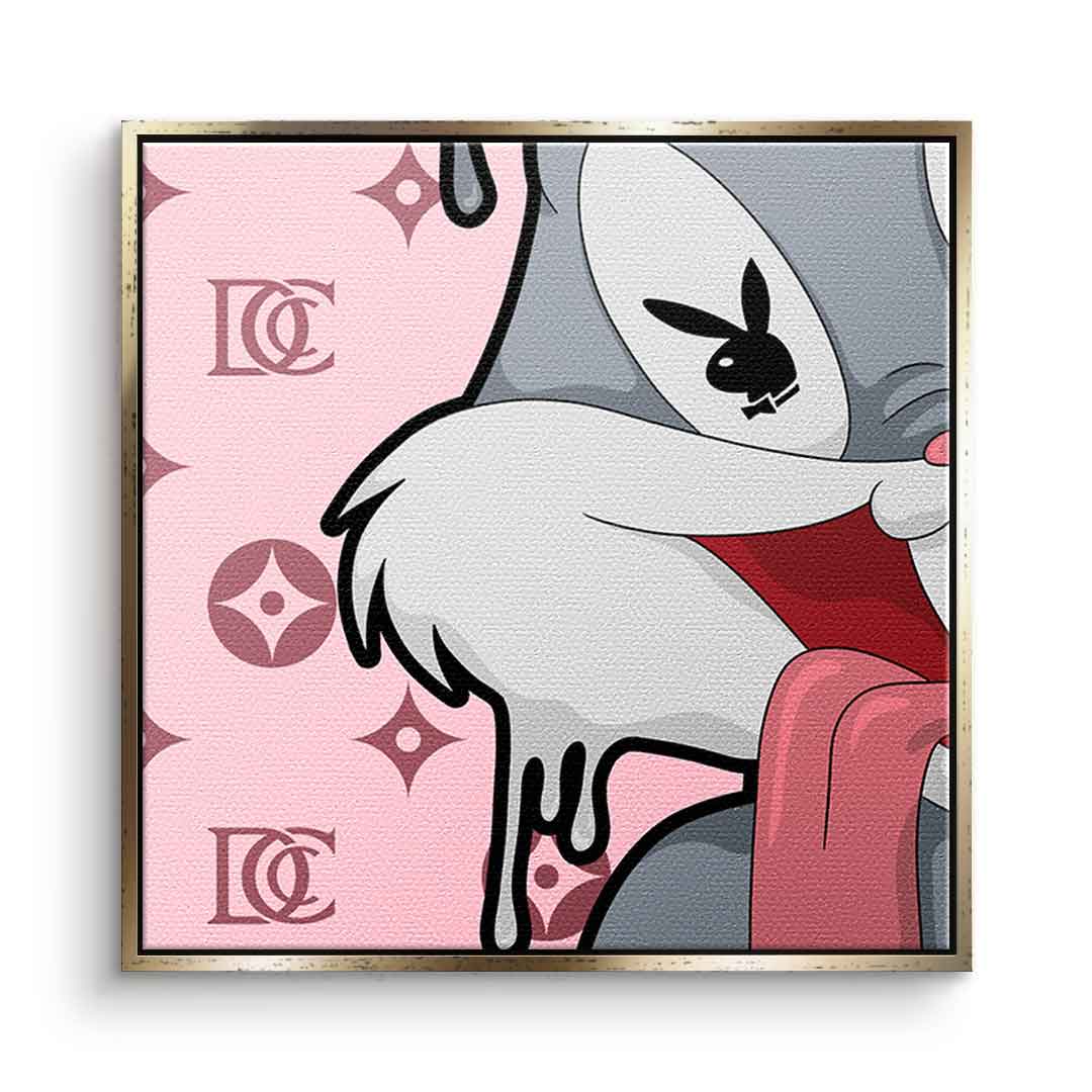 Melting Bunny - Quadrat Edition