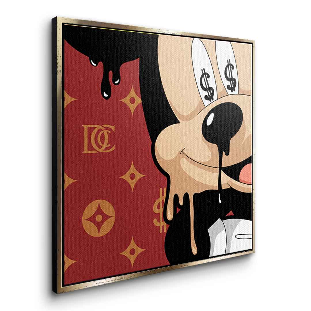 Melting Mickey - Quadrat Edition