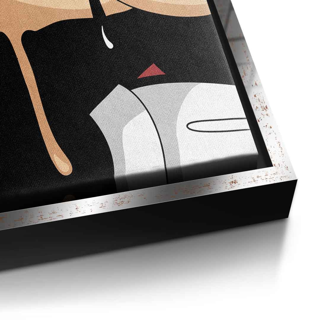 Melting Mickey - Quadrat Edition