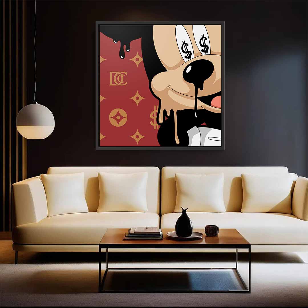 Melting Mickey - Square Edition