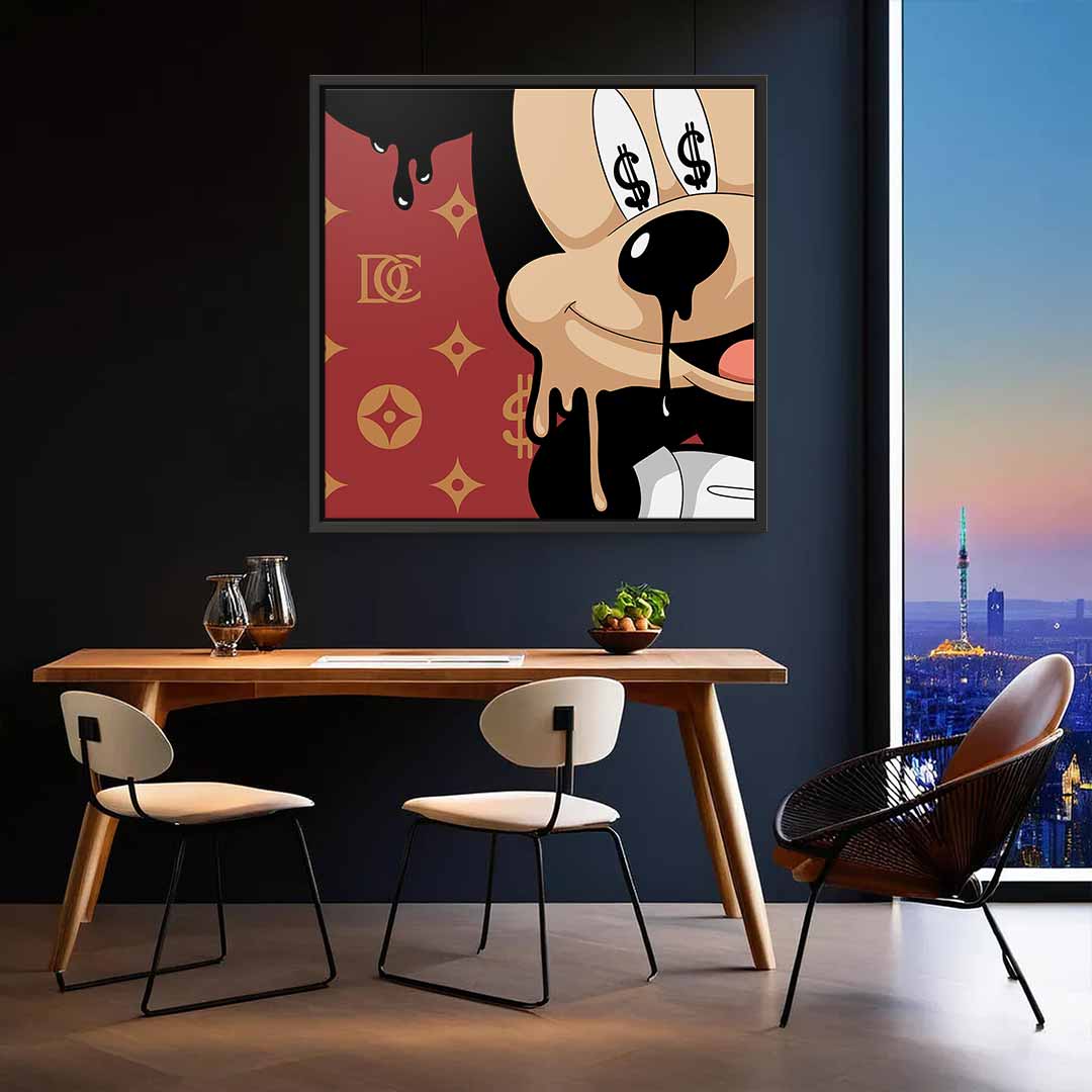 Melting Mickey - Square Edition