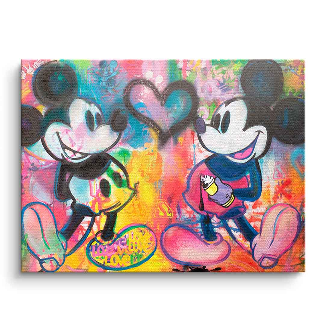 Mickey Sprayed
