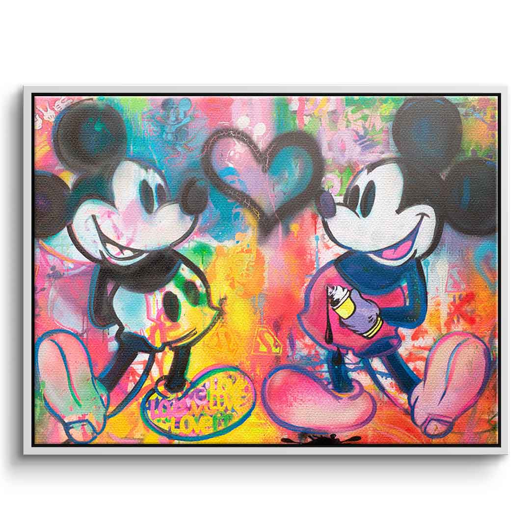 Mickey Sprayed