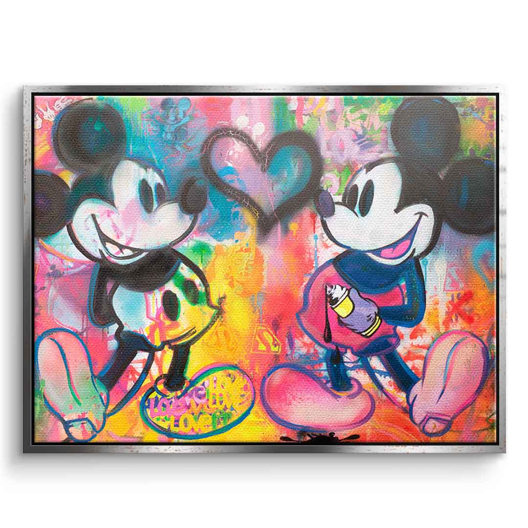 Mickey Sprayed