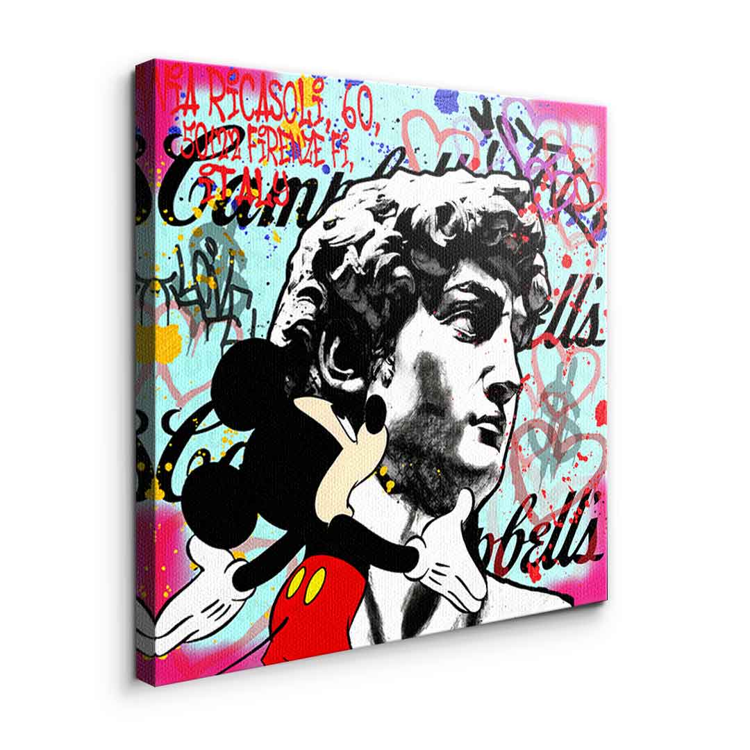 Comic Mouse &amp; David