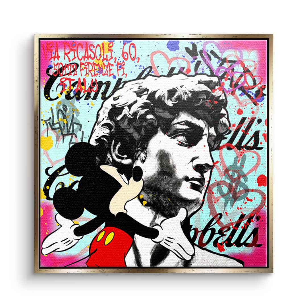 Comic Mouse &amp; David