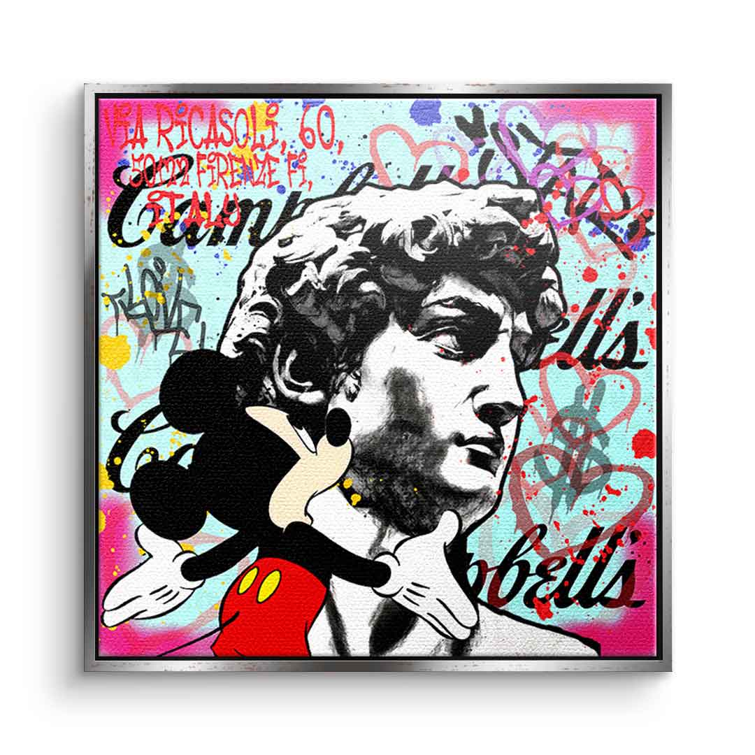 Comic Mouse &amp; David