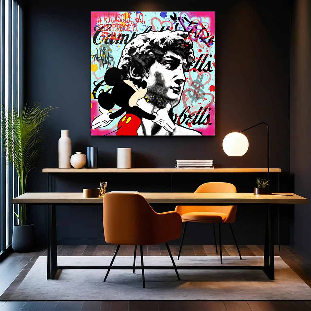 Comic Mouse &amp; David