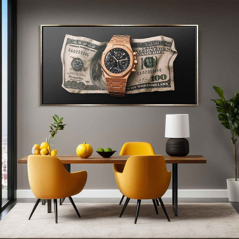 Money Buys Time Leinwandbild – Ansicht 3