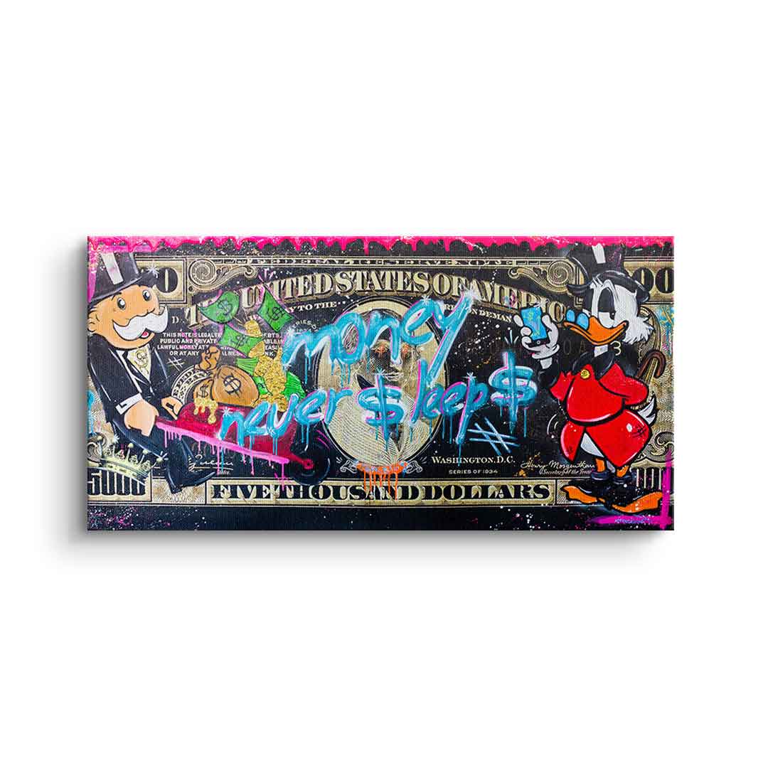 Money Never Sleep 3.0 – Detail