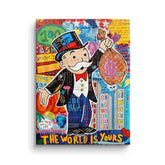 Monopoly Money Bag