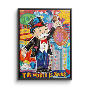 Monopoly Money Bag