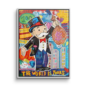 Monopoly Money Bag