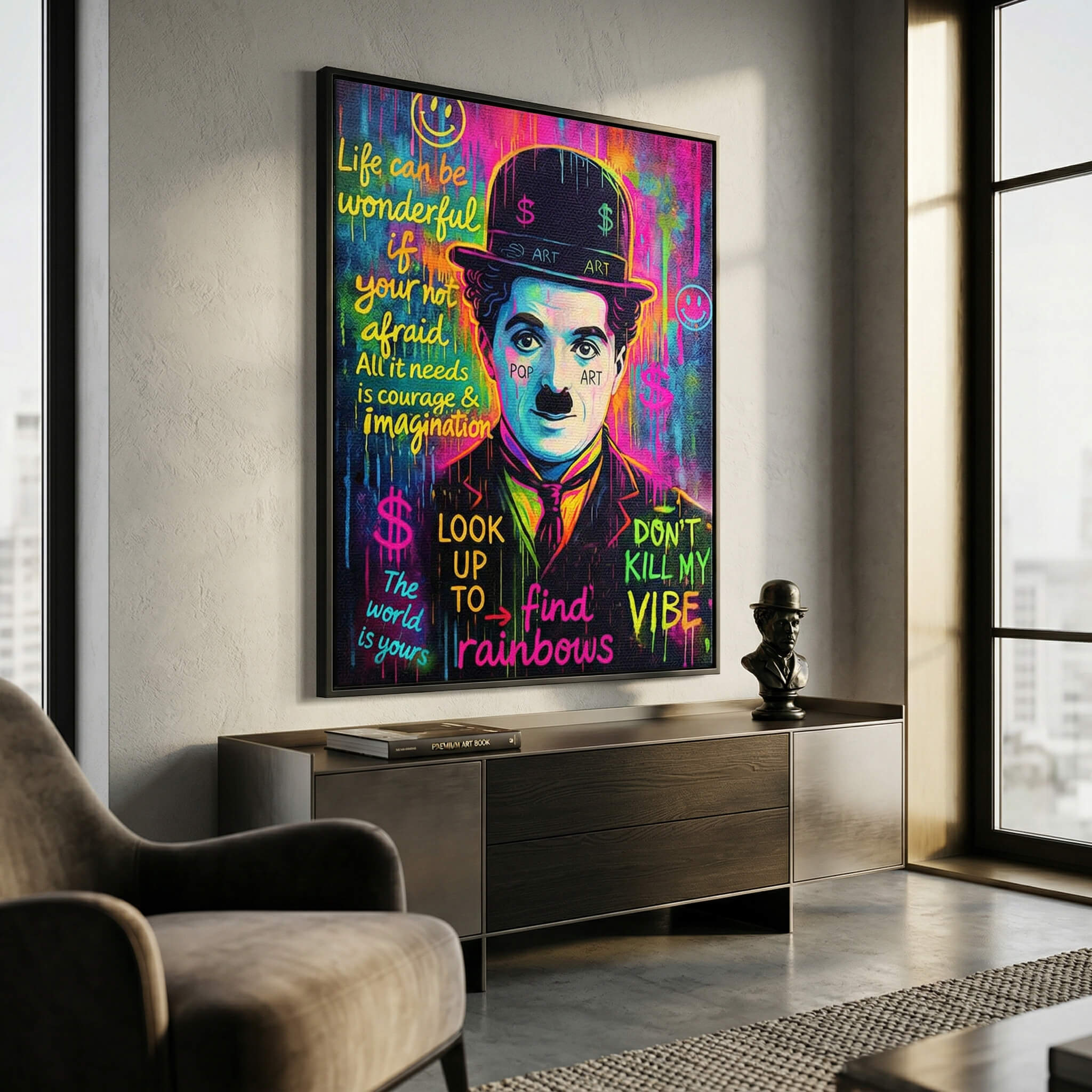 Neon Chaplin