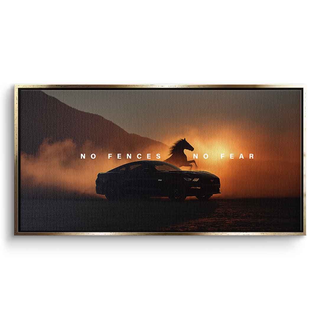 No Fences, No Fear (Ford Mustang)