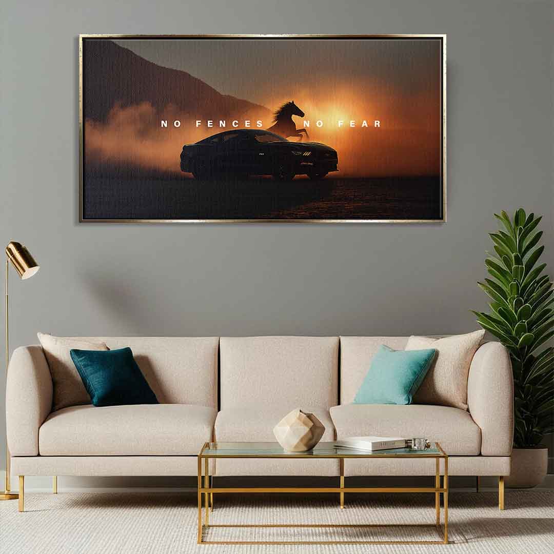 No Fences, No Fear (Ford Mustang)