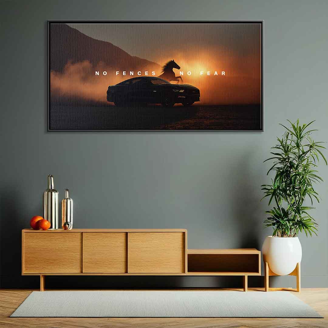 No Fences, No Fear (Ford Mustang)