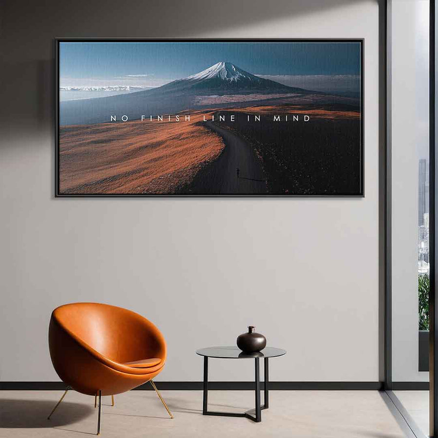 No finish line in mind