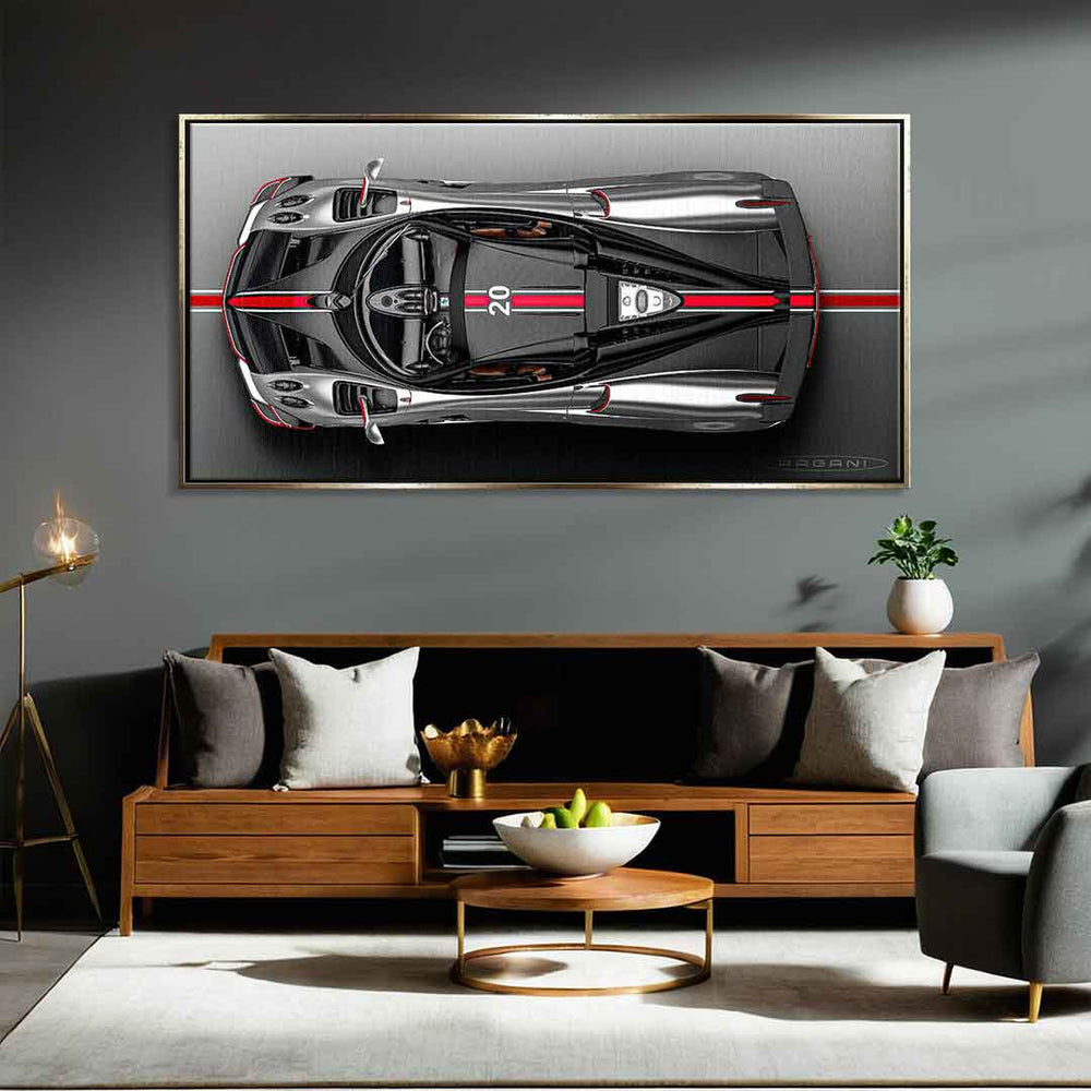 Pagani Huayra Roadster BC Leinwandbild – Ansicht 3