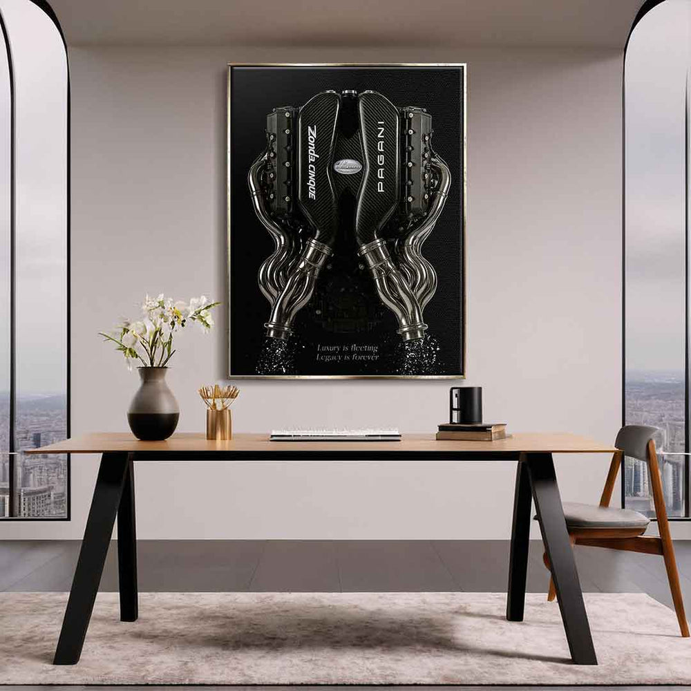 Pagani Engine Leinwandbild – Ansicht 2