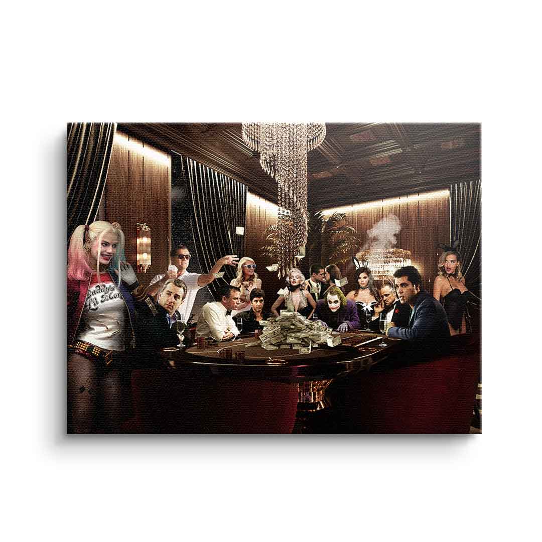 Poker Night – Leinwand 40×30