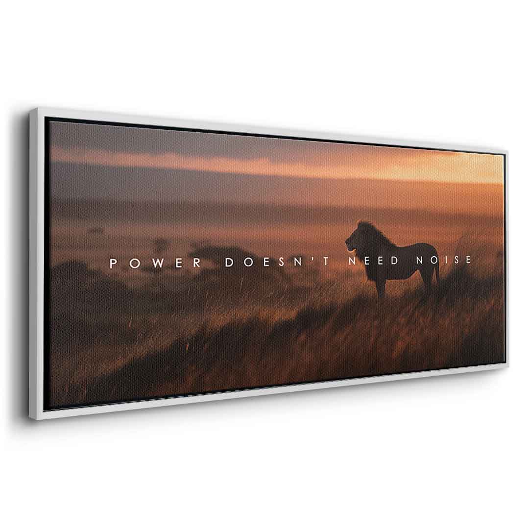 Power Doesn't Need Noise