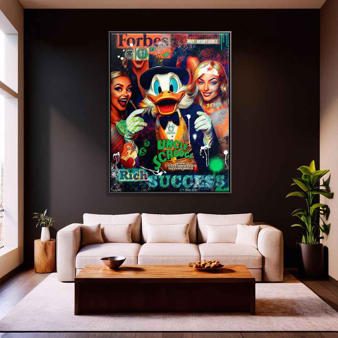 SCROOGE MCDUCK MAN OF STEEL