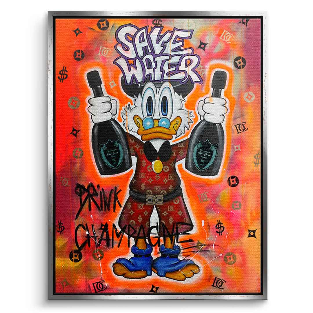 Save Water - <tc>Canvas Art</tc>