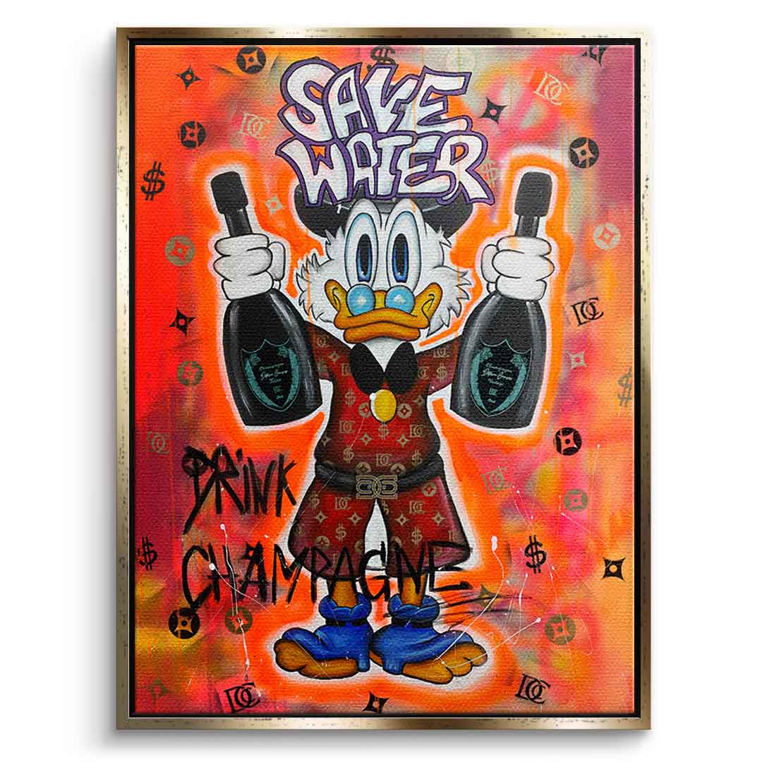 Save Water - <tc>Canvas Art</tc>