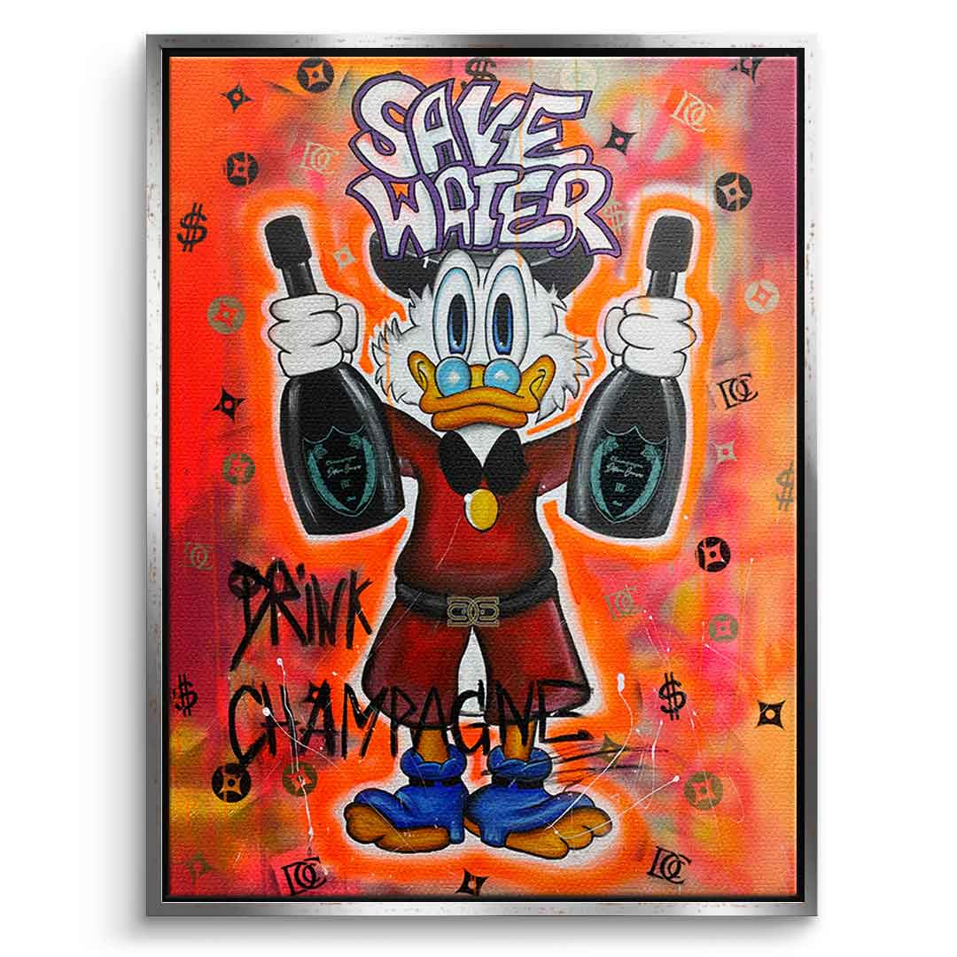 Save Water - <tc>Canvas Art</tc>