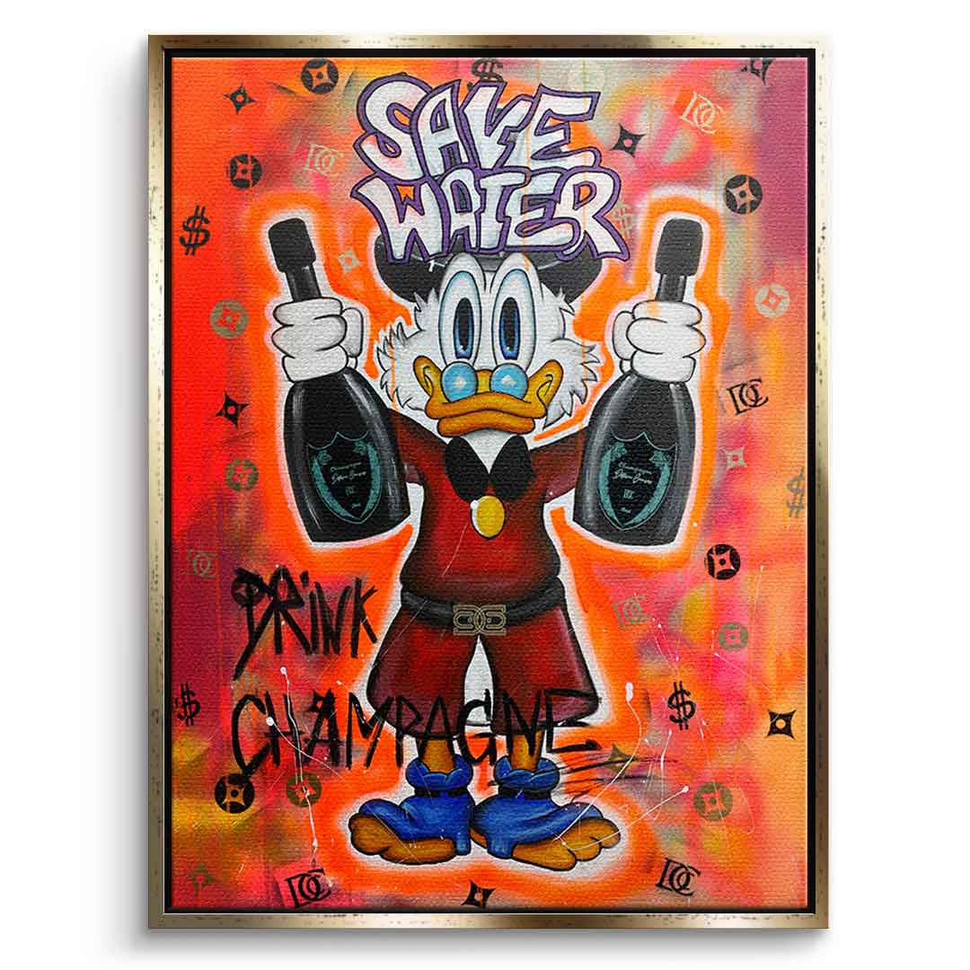 Save Water - <tc>Canvas Art</tc>