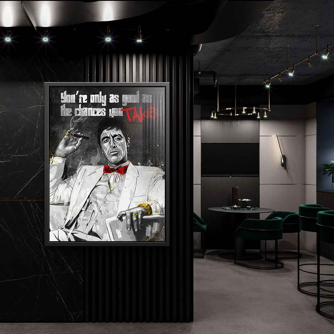 Chances you take - Acrylglas